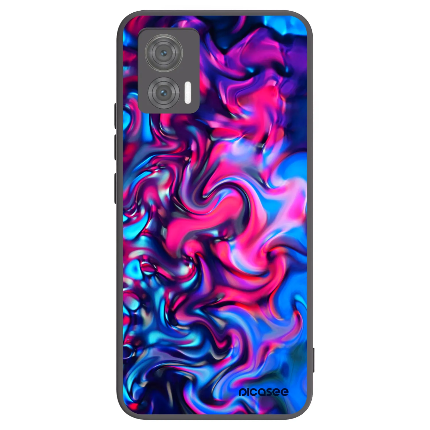 Picasee fekete szilikon tok az alábbi mobiltelefonokra Motorola Edge 30 Neo - Redlight