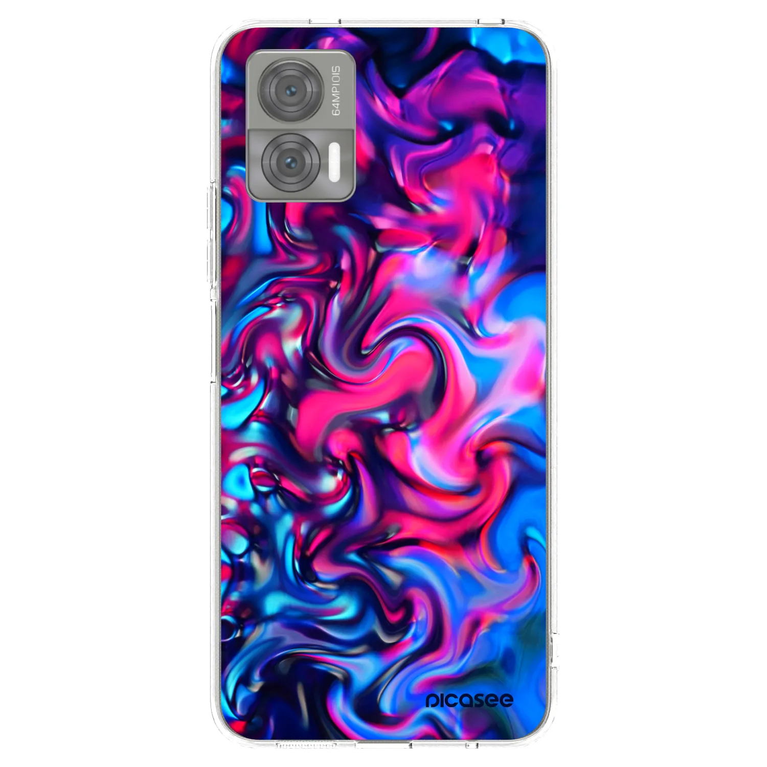 Picasee átlátszó szilikon tok az alábbi mobiltelefonokra Motorola Edge 30 Neo - Redlight