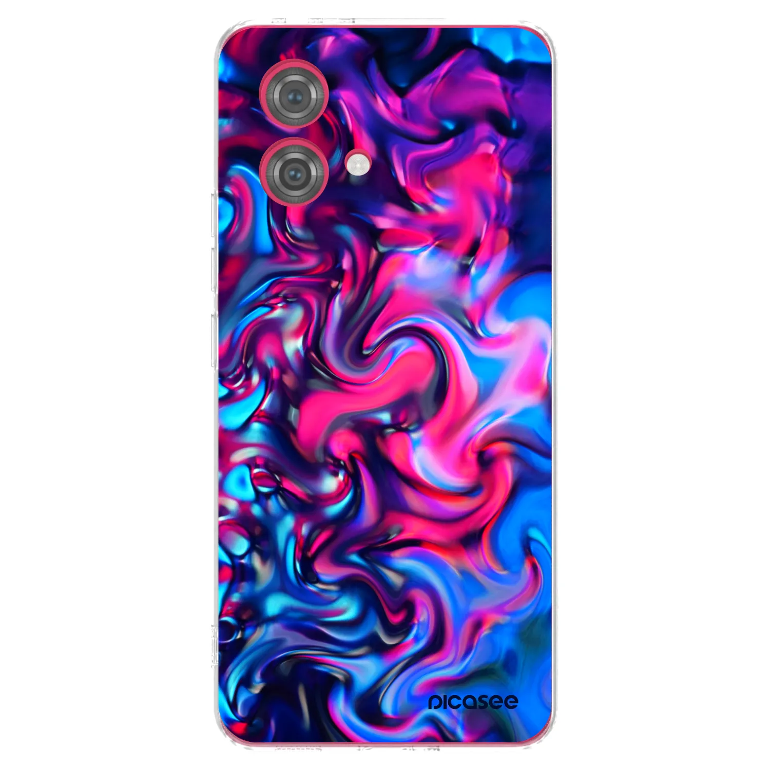 Picasee átlátszó szilikon tok az alábbi mobiltelefonokra Motorola Moto G84 5G - Redlight