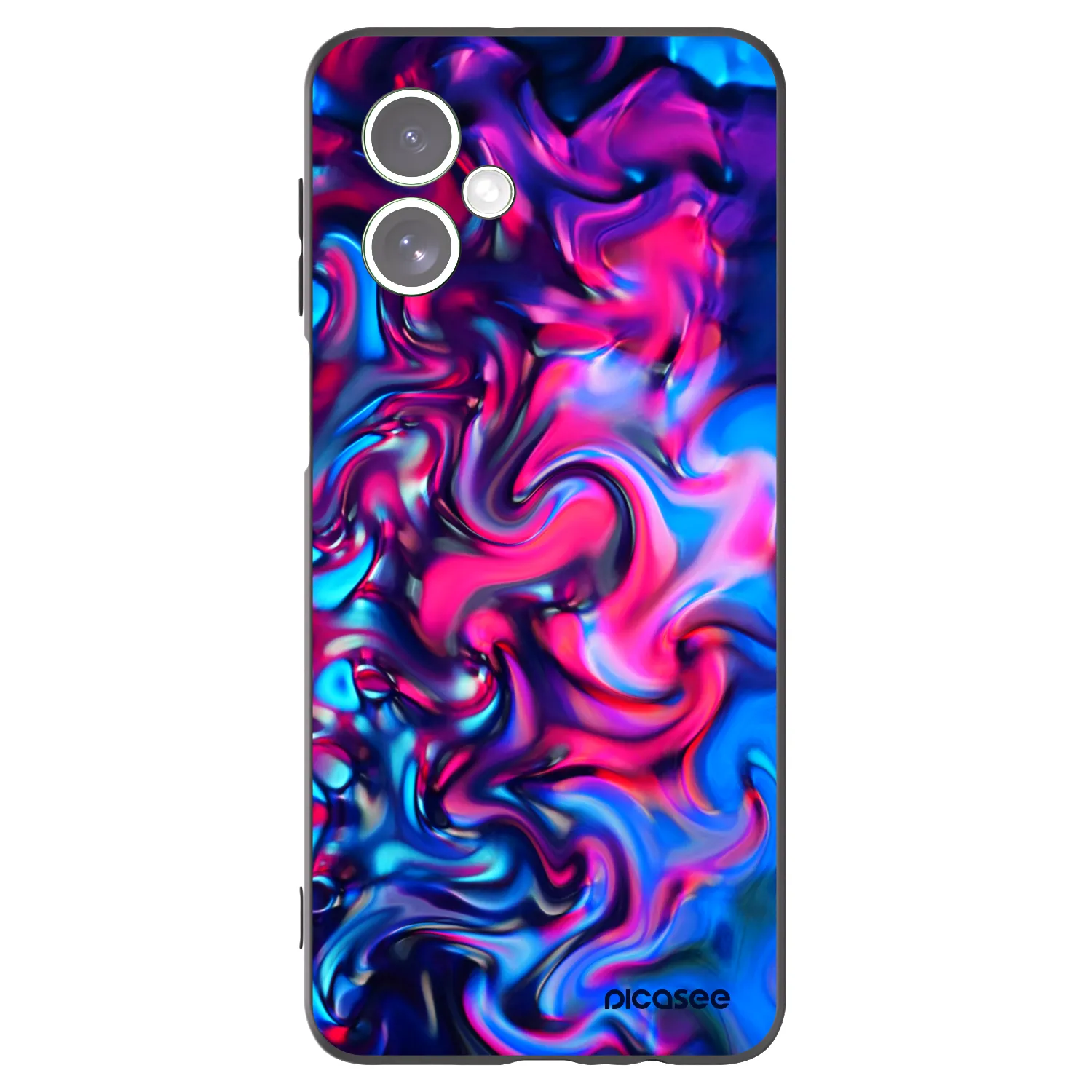 Picasee fekete szilikon tok az alábbi mobiltelefonokra Motorola Moto G54 5G - Redlight