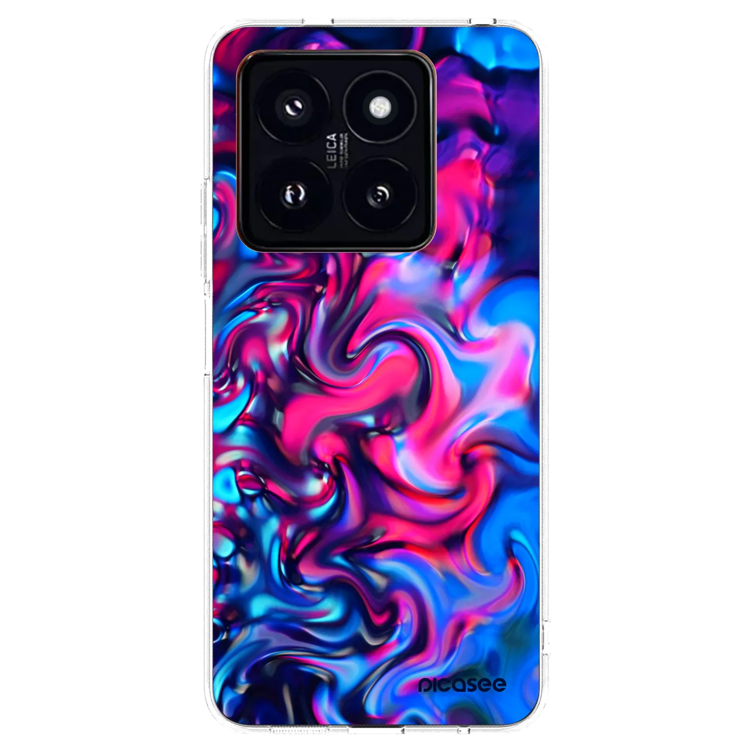 Picasee átlátszó szilikon tok az alábbi mobiltelefonokra Xiaomi 14 Pro - Redlight