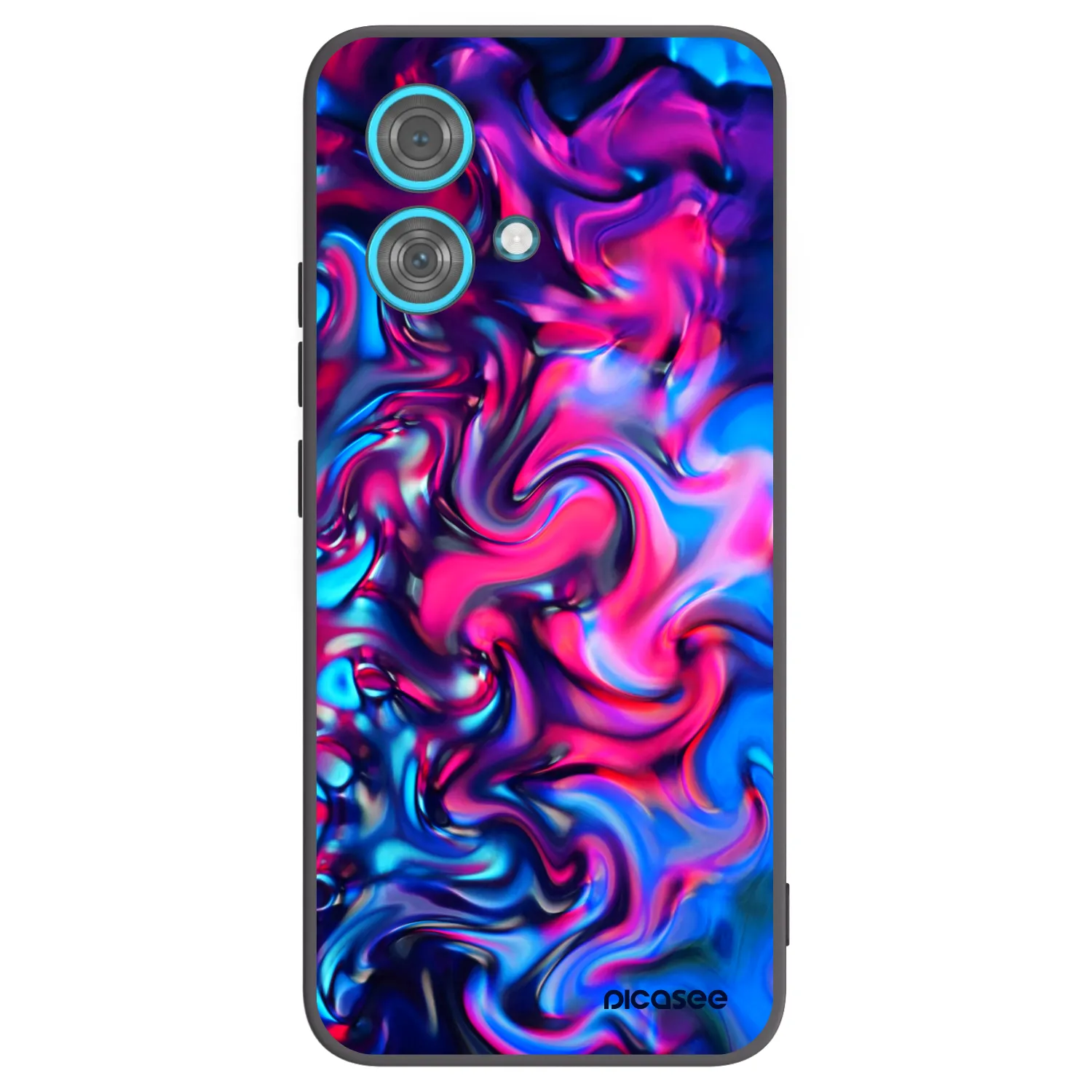 Picasee fekete szilikon tok az alábbi mobiltelefonokra Motorola Edge 40 Neo - Redlight