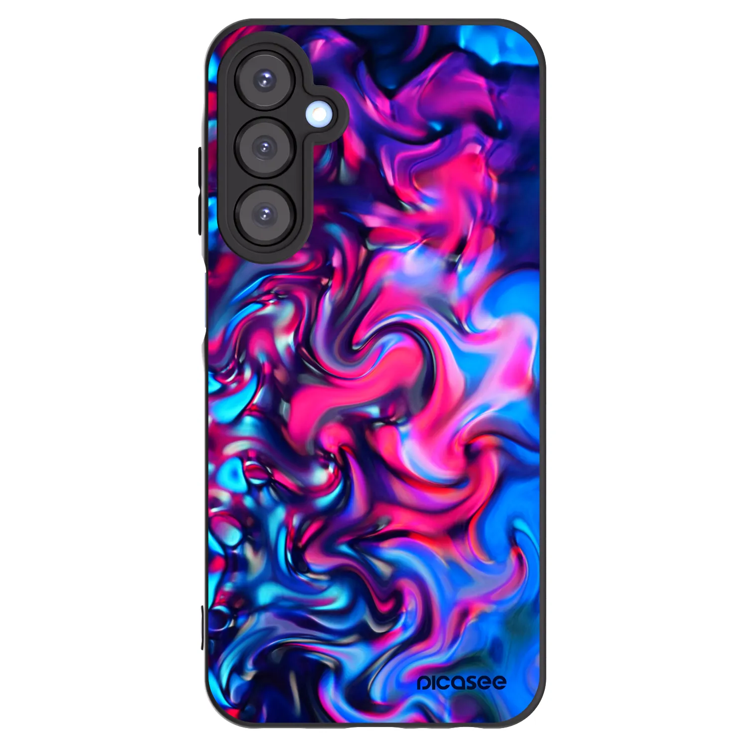 Picasee fekete szilikon tok az alábbi mobiltelefonokra Samsung Galaxy A25 A256B 5G - Redlight