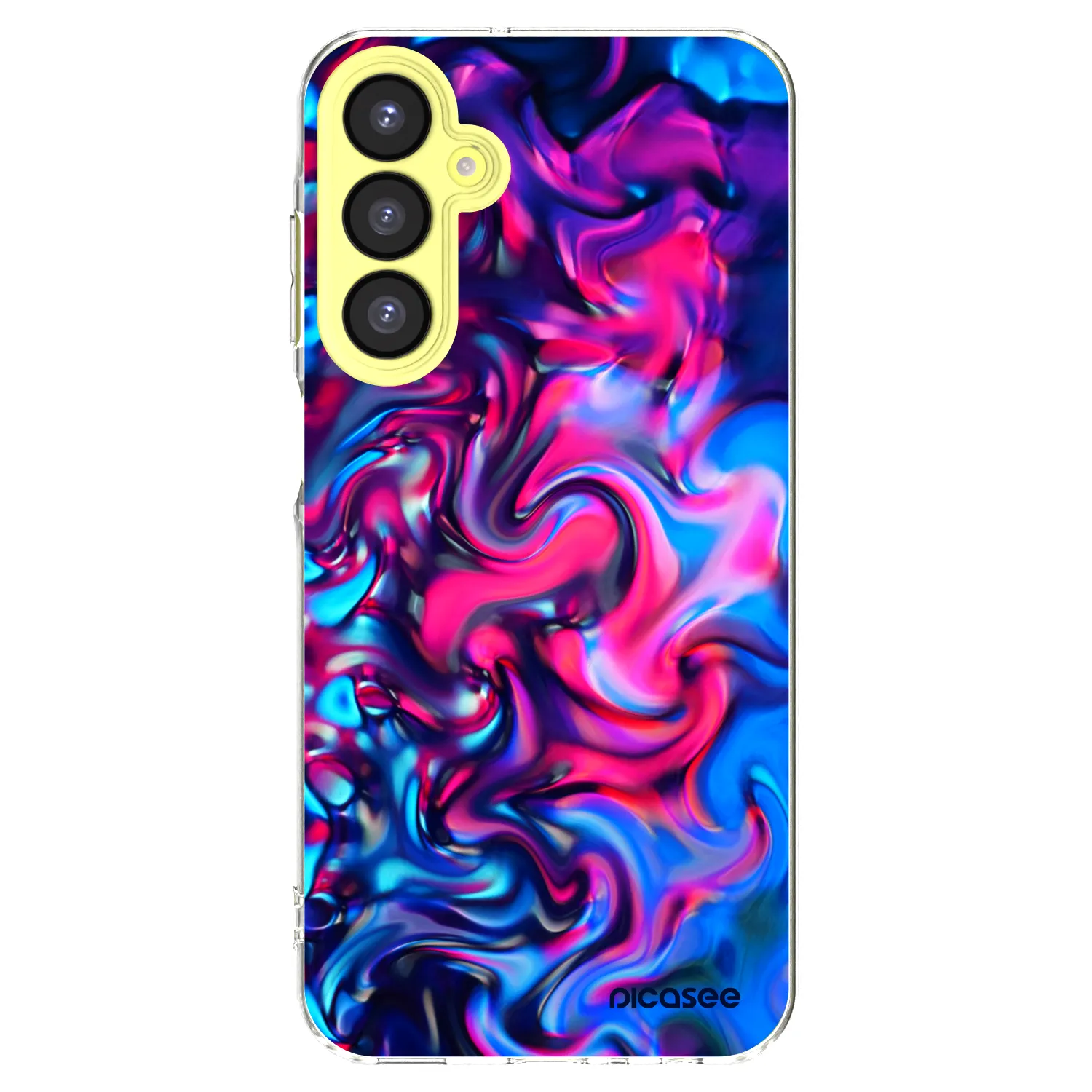 Picasee átlátszó szilikon tok az alábbi mobiltelefonokra Samsung Galaxy A25 A256B 5G - Redlight