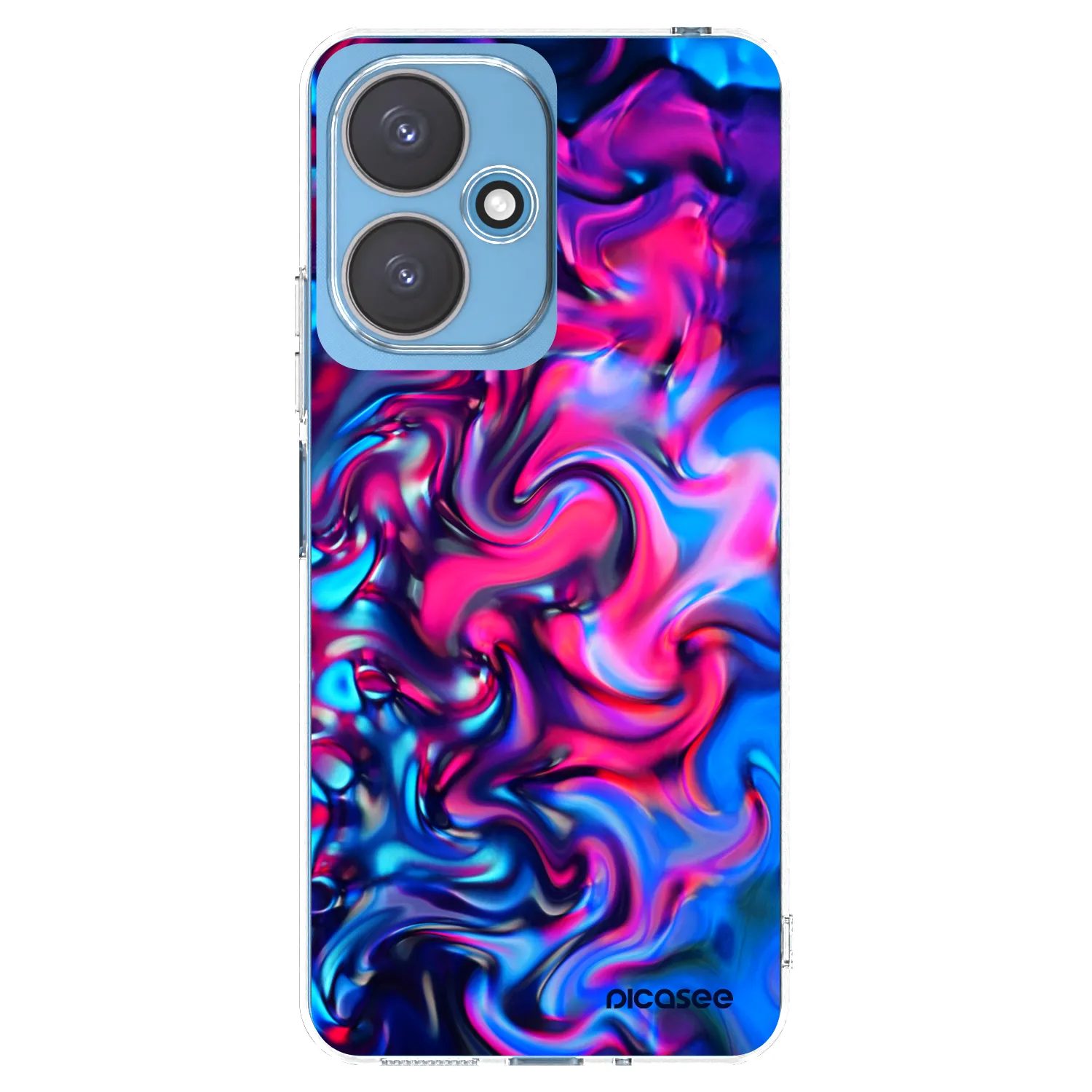 Picasee átlátszó szilikon tok az alábbi mobiltelefonokra Xiaomi Redmi 13C 5G - Redlight