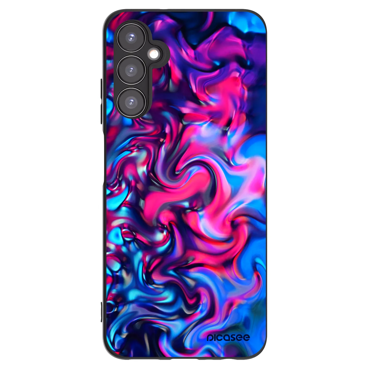 Picasee fekete szilikon tok az alábbi mobiltelefonokra Samsung Galaxy A05s A057G - Redlight