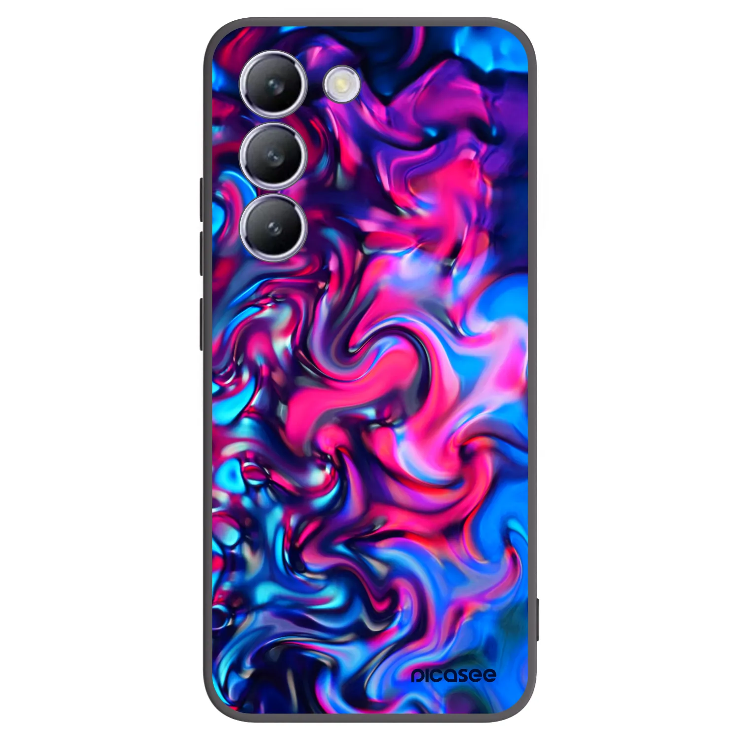 Picasee fekete szilikon tok az alábbi mobiltelefonokra Vivo V40 SE 5G - Redlight