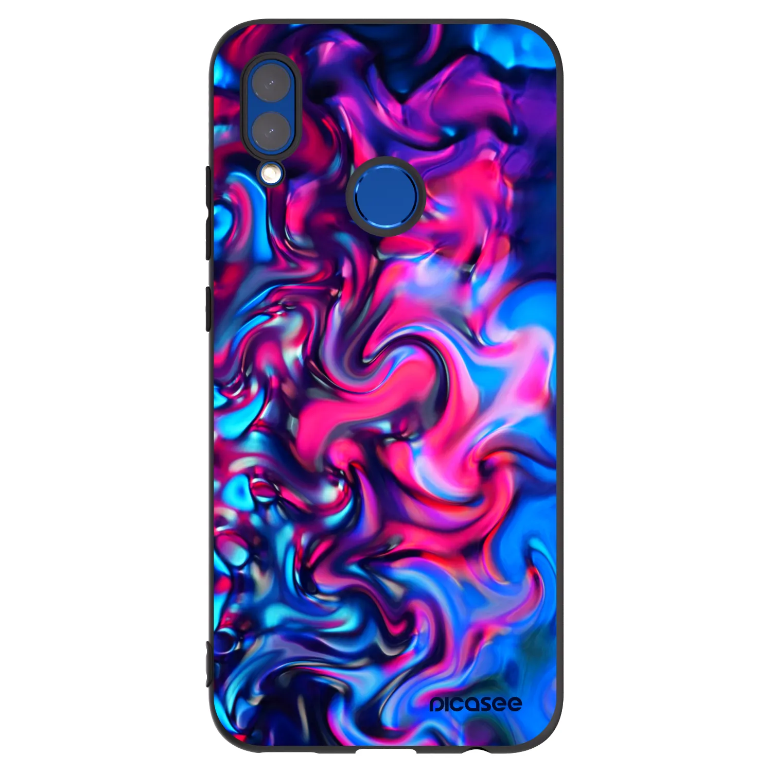 Picasee fekete szilikon tok az alábbi mobiltelefonokra Huawei P Smart 2019 - Redlight