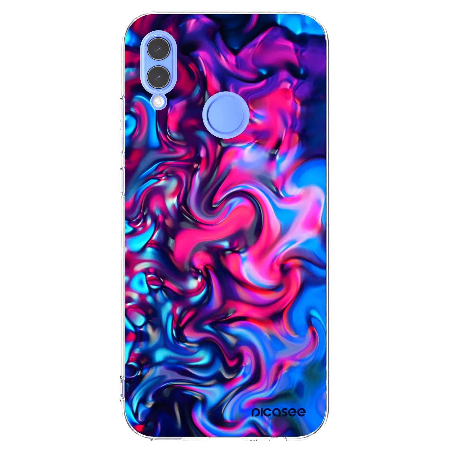 Picasee átlátszó szilikon tok az alábbi mobiltelefonokra Honor 10 Lite - Redlight