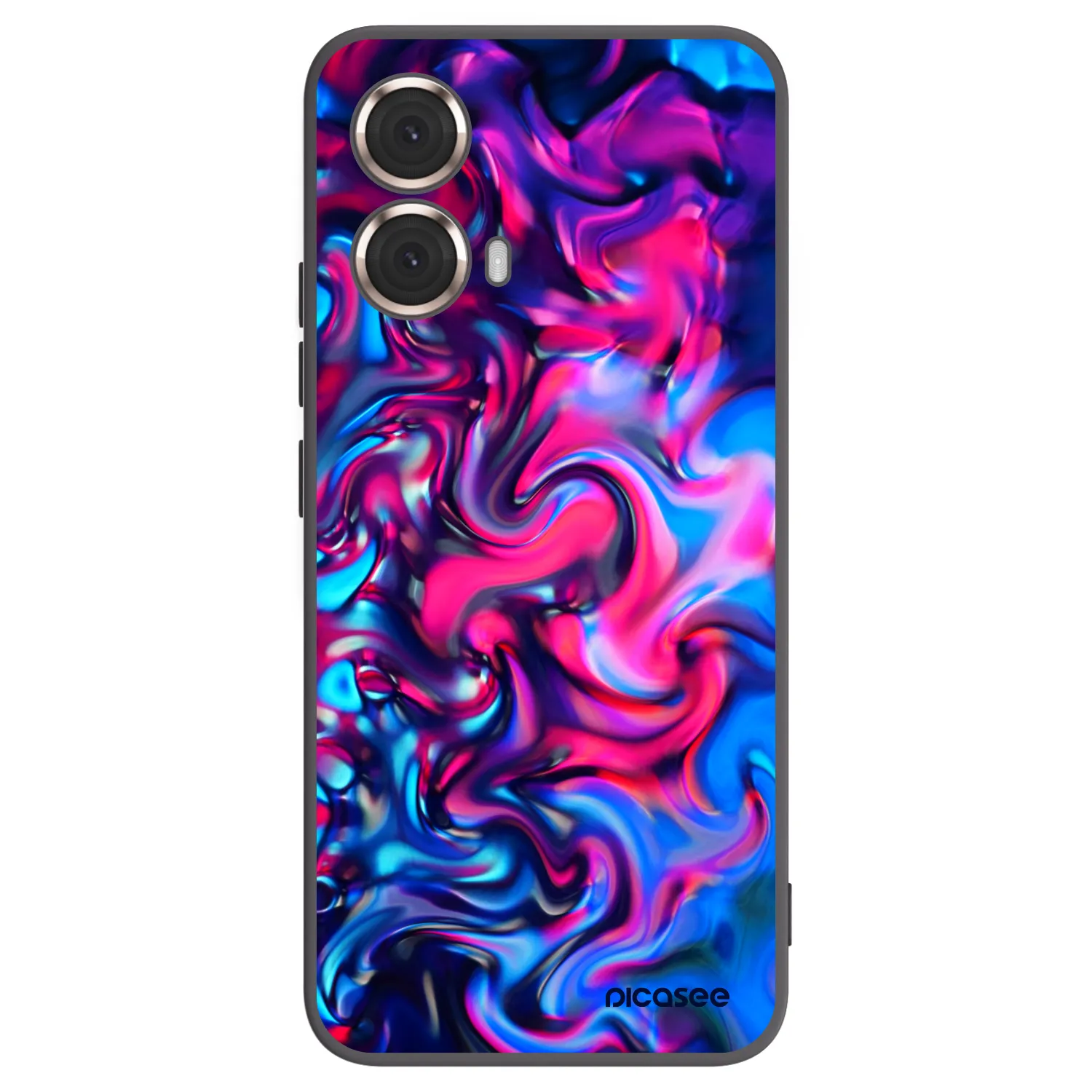 Picasee fekete szilikon tok az alábbi mobiltelefonokra Motorola Moto G85 - Redlight