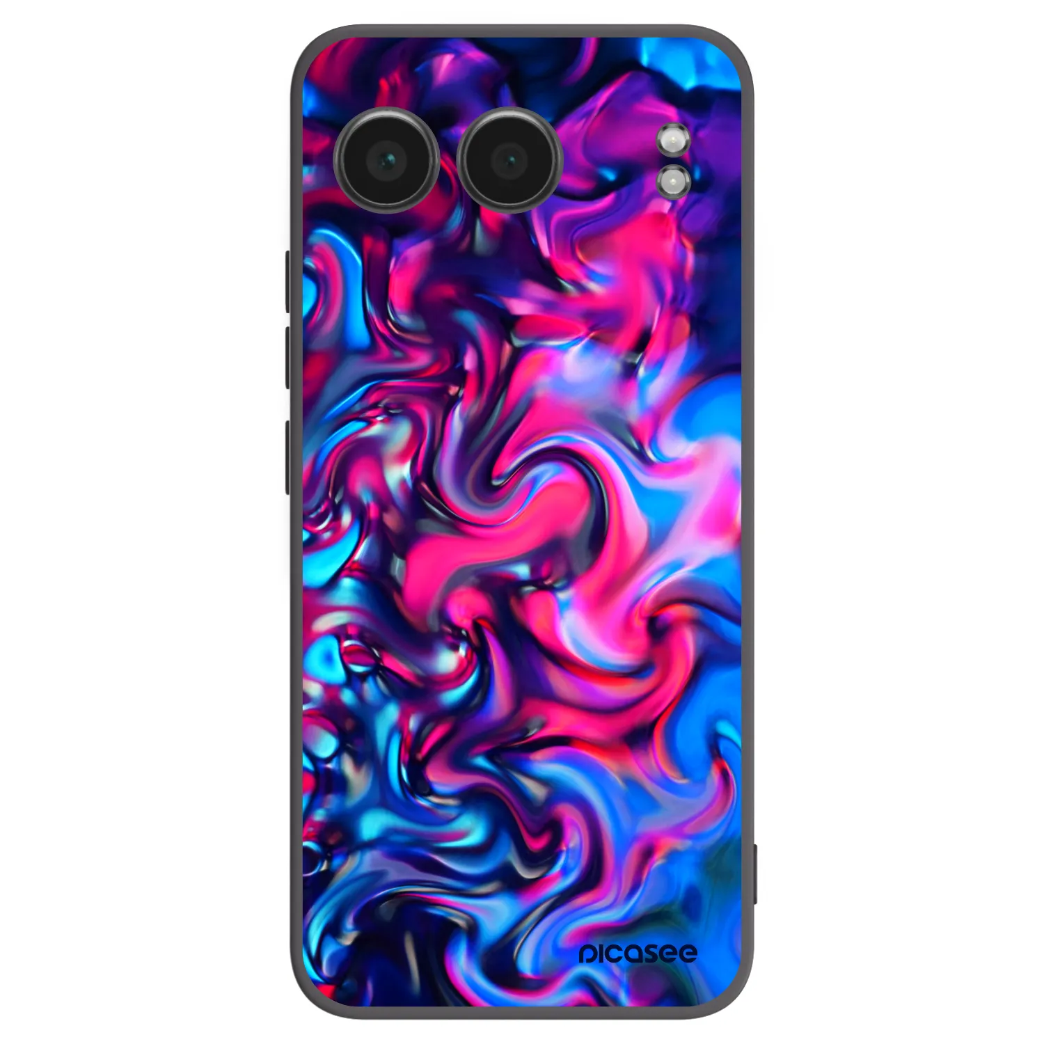 Picasee fekete szilikon tok az alábbi mobiltelefonokra OnePlus Nord 4 - Redlight