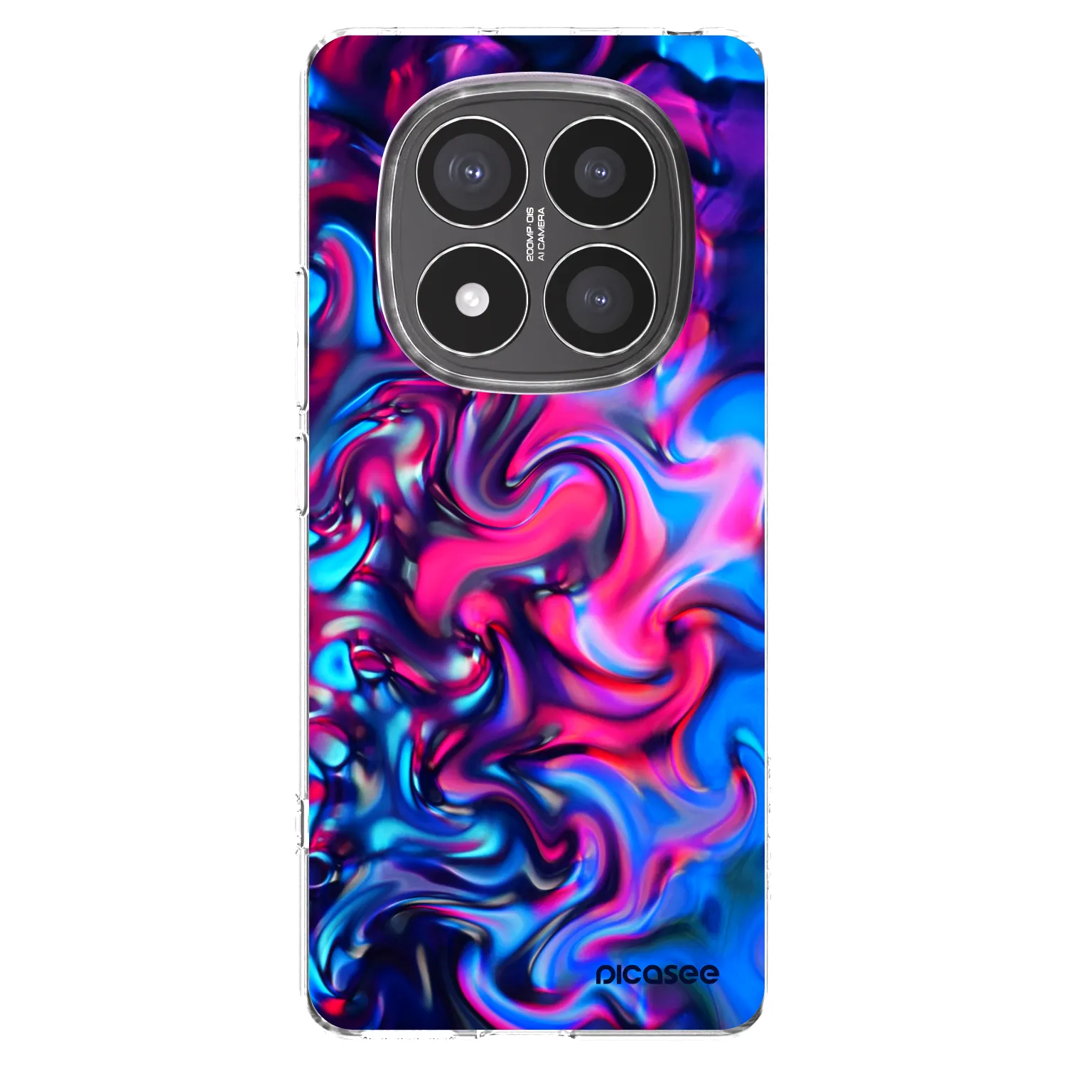 Picasee átlátszó szilikon tok az alábbi mobiltelefonokra Xiaomi Redmi Note 14 Pro+ 5G - Redlight