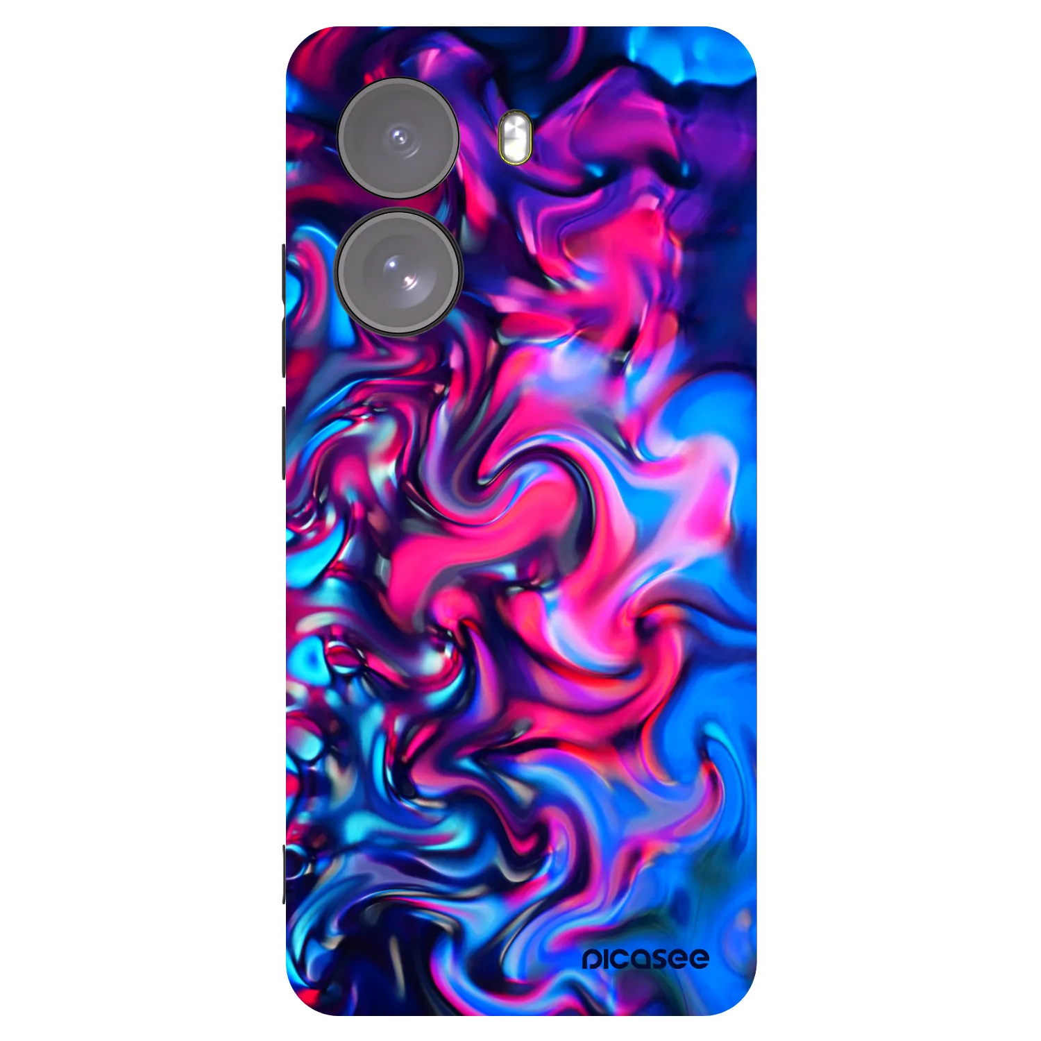 Picasee fekete szilikon tok az alábbi mobiltelefonokra Xiaomi Poco X7 - Redlight