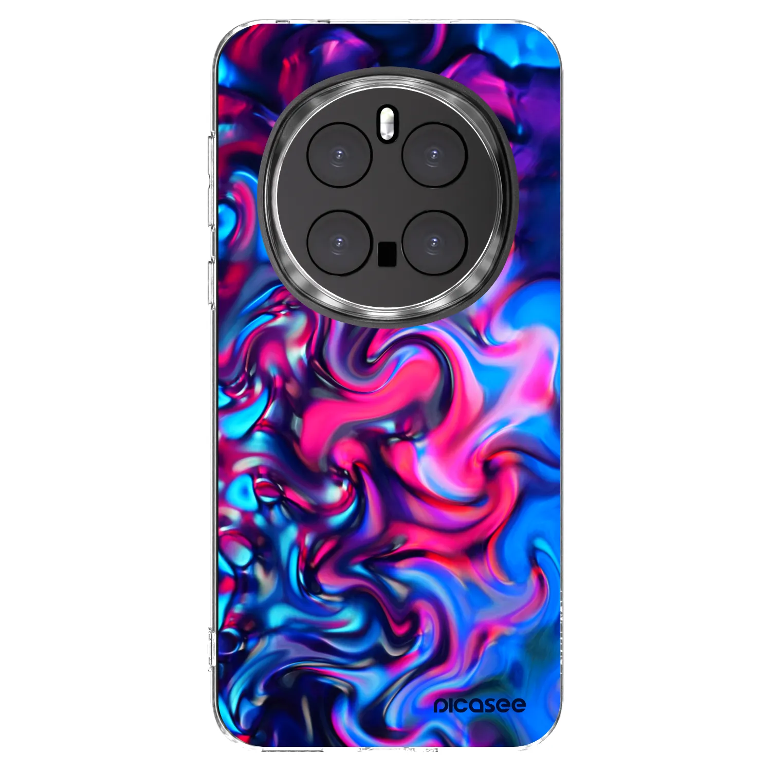 Picasee átlátszó szilikon tok az alábbi mobiltelefonokra Honor Magic7 Pro 5G - Redlight