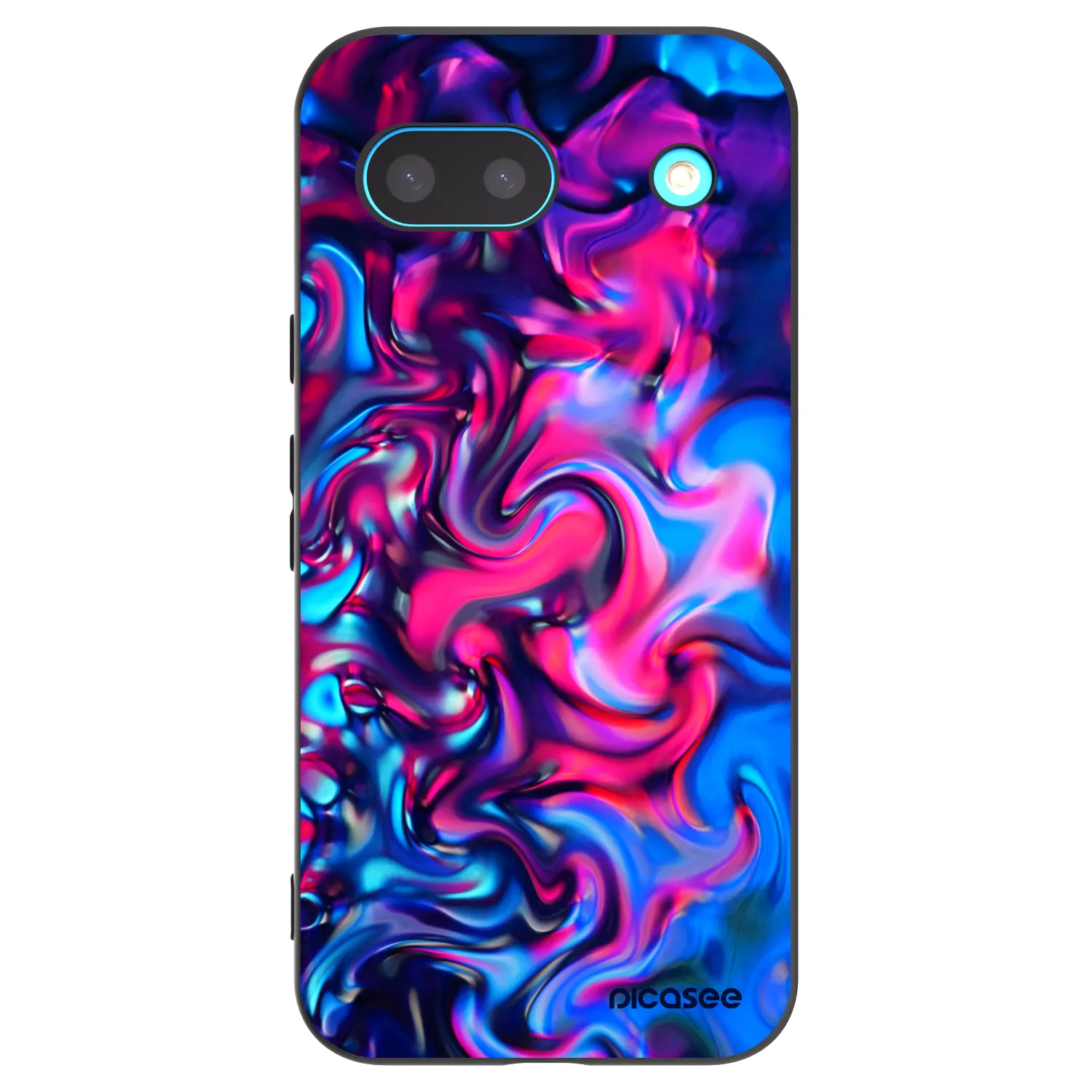 Picasee fekete szilikon tok az alábbi mobiltelefonokra Google Pixel 8 - Redlight