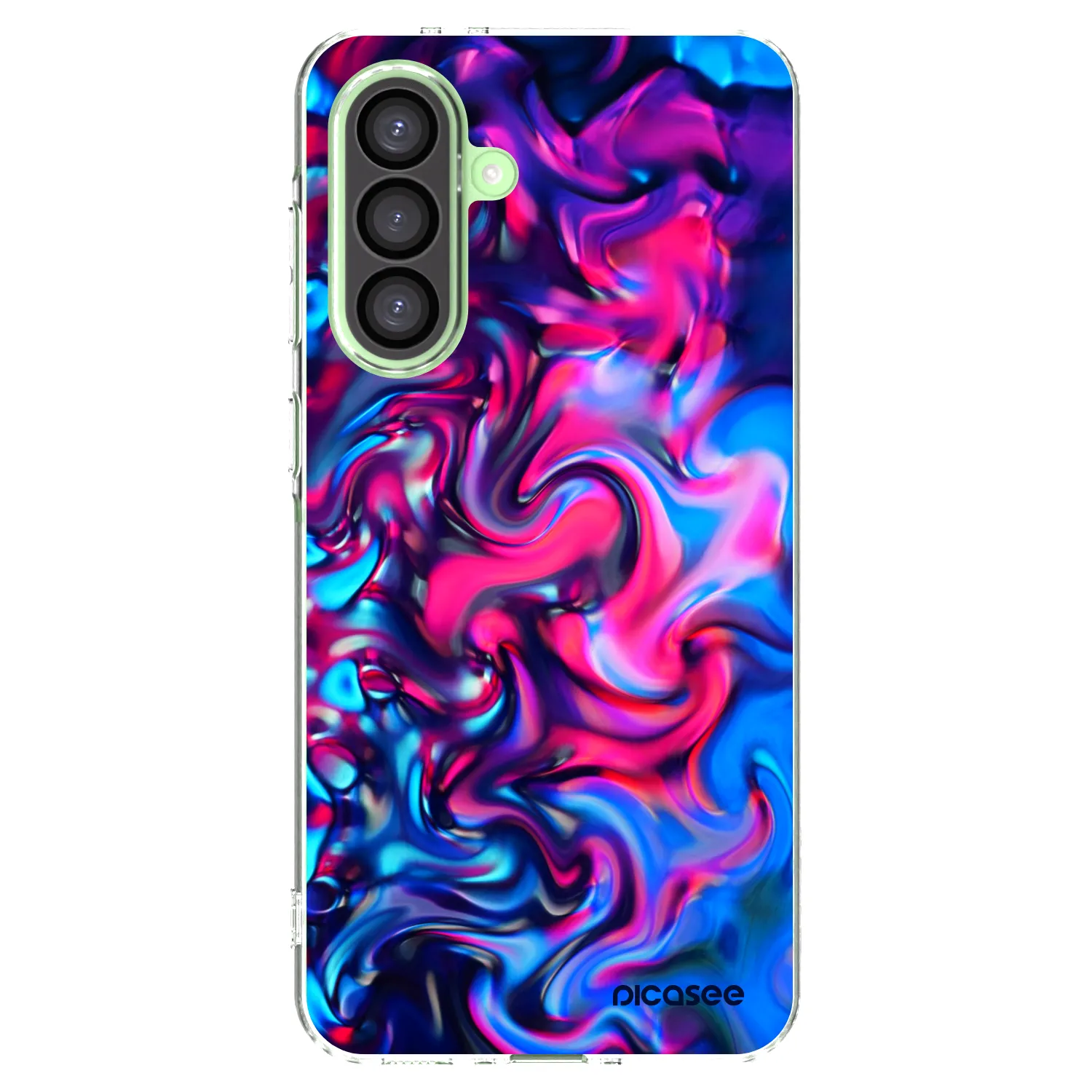 Picasee átlátszó szilikon tok az alábbi mobiltelefonokra Samsung Galaxy A26 5G A266B - Redlight