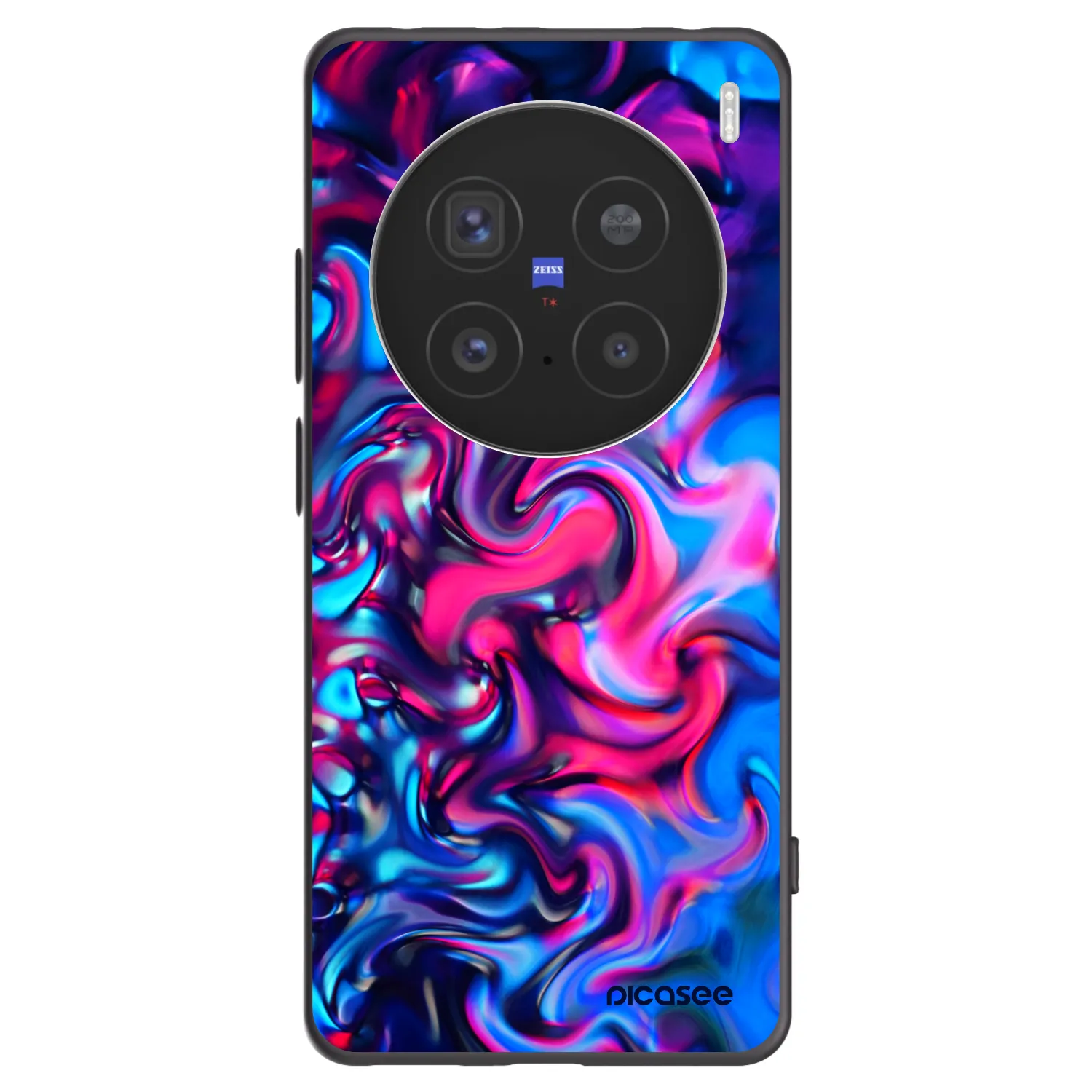 Picasee fekete szilikon tok az alábbi mobiltelefonokra Vivo X200 Pro - Redlight
