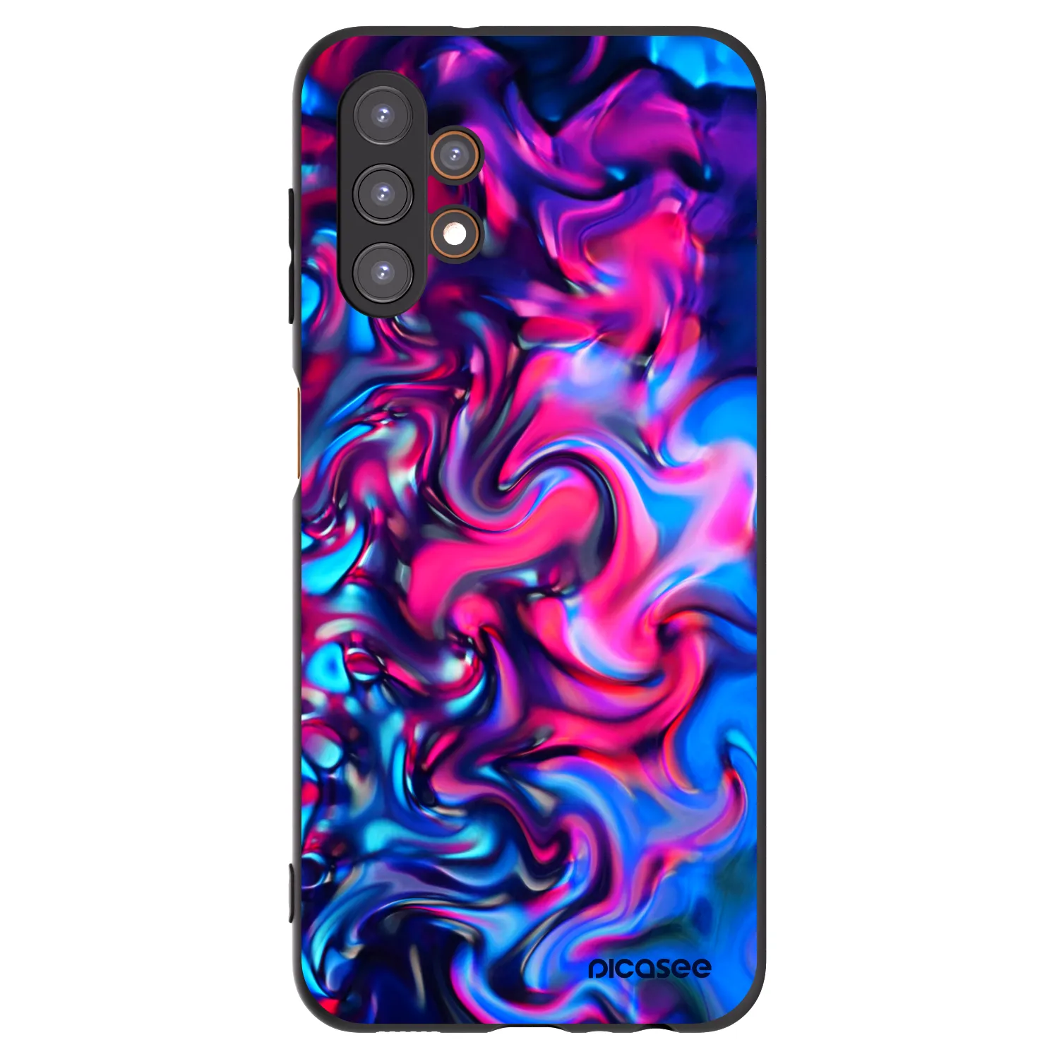 Picasee fekete szilikon tok az alábbi mobiltelefonokra Samsung Galaxy A13 5G - Redlight