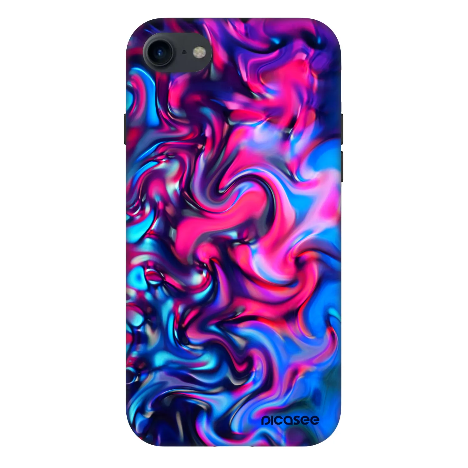 Picasee Fashion Case Apple iPhone SE 2020 - Redlight