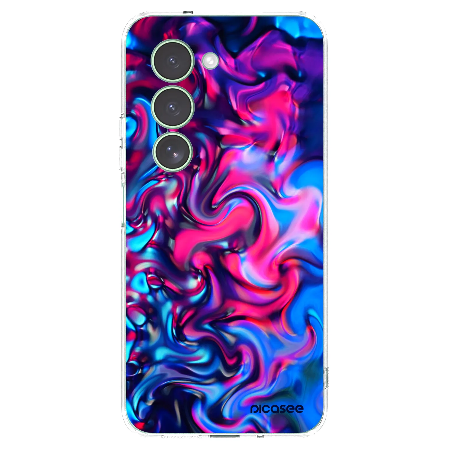 Picasee átlátszó szilikon tok az alábbi mobiltelefonokra Xiaomi Redmi 15 5G - Redlight