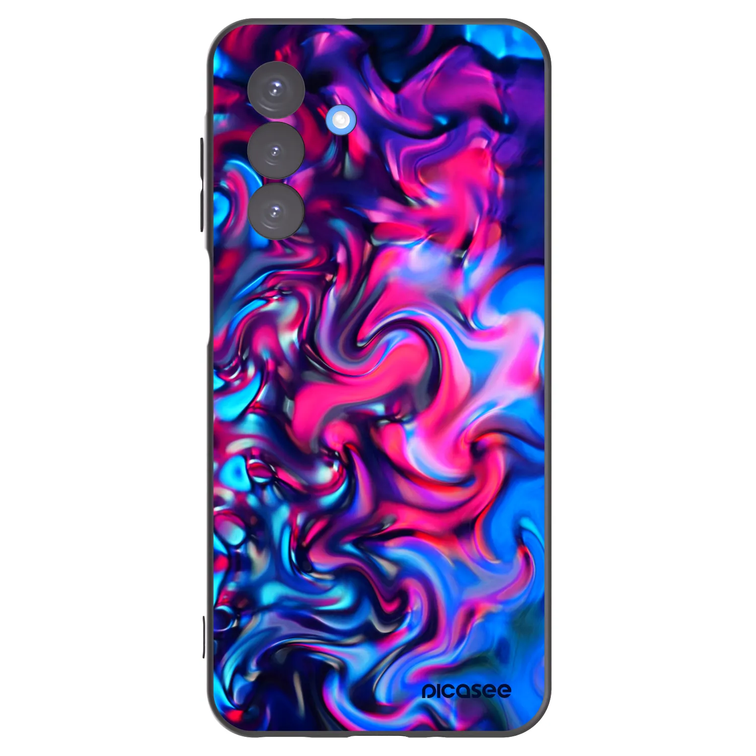 Picasee fekete szilikon tok az alábbi mobiltelefonokra Samsung Galaxy A17 5G - Redlight
