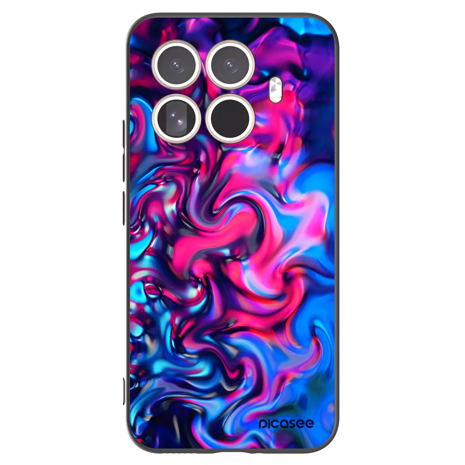 Picasee fekete szilikon tok az alábbi mobiltelefonokra Xiaomi 15T Pro - Redlight