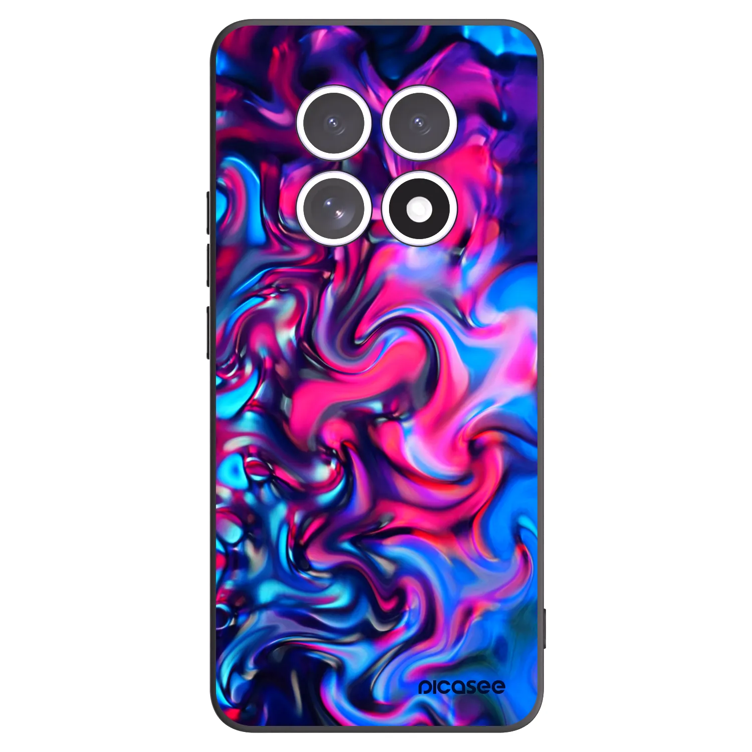 Picasee fekete szilikon tok az alábbi mobiltelefonokra Xiaomi Redmi Note 15 - Redlight