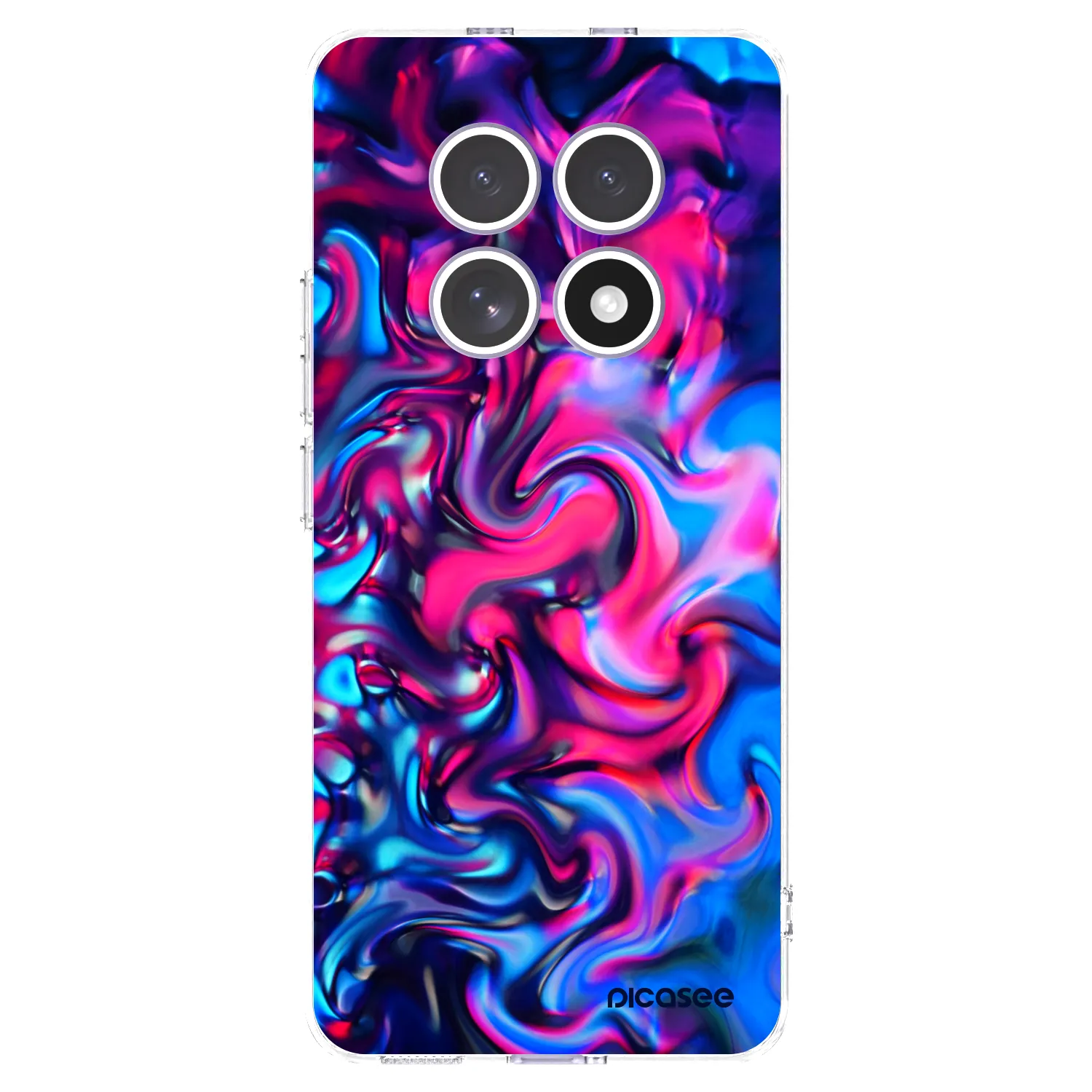 Picasee átlátszó szilikon tok az alábbi mobiltelefonokra Xiaomi Redmi Note 15 - Redlight