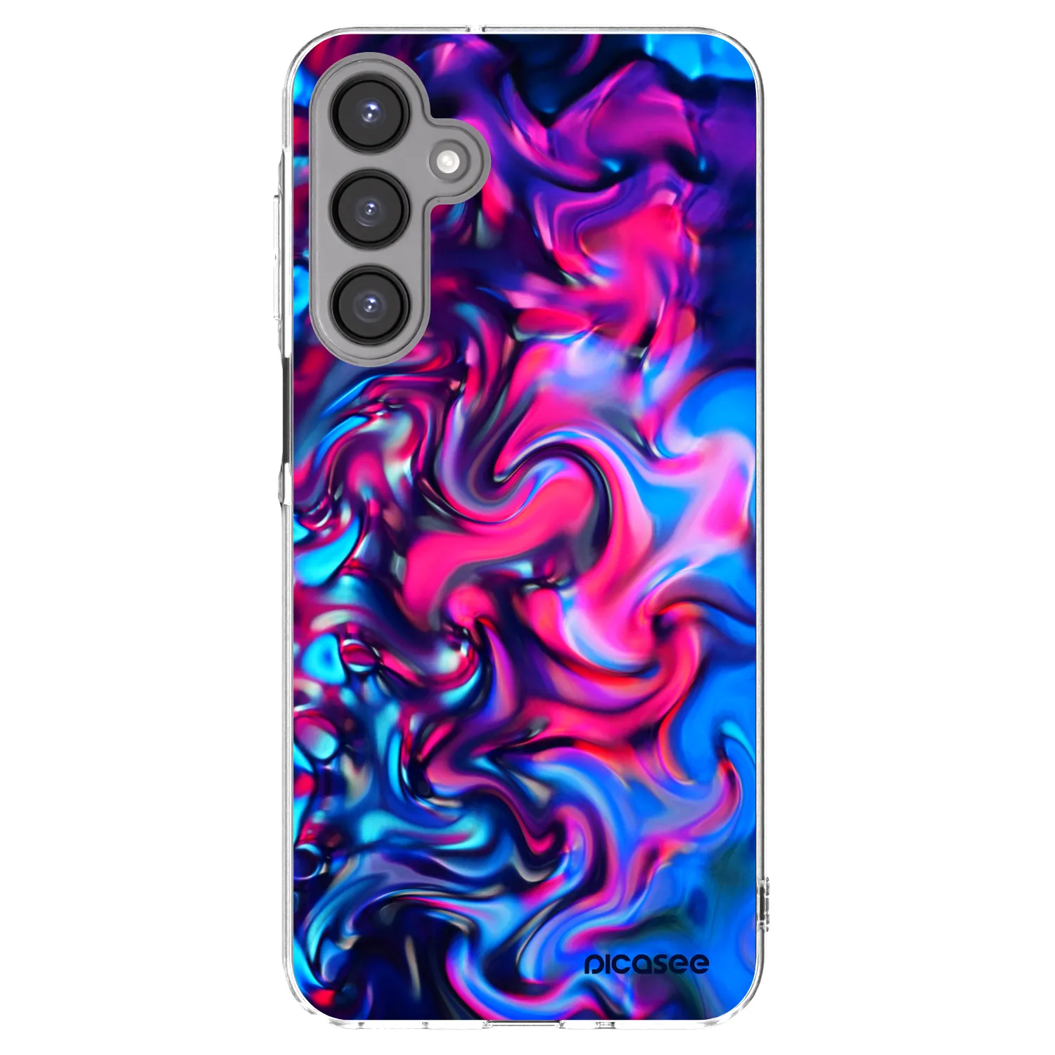 Picasee átlátszó szilikon tok az alábbi mobiltelefonokra Samsung Galaxy A16 4G - Redlight