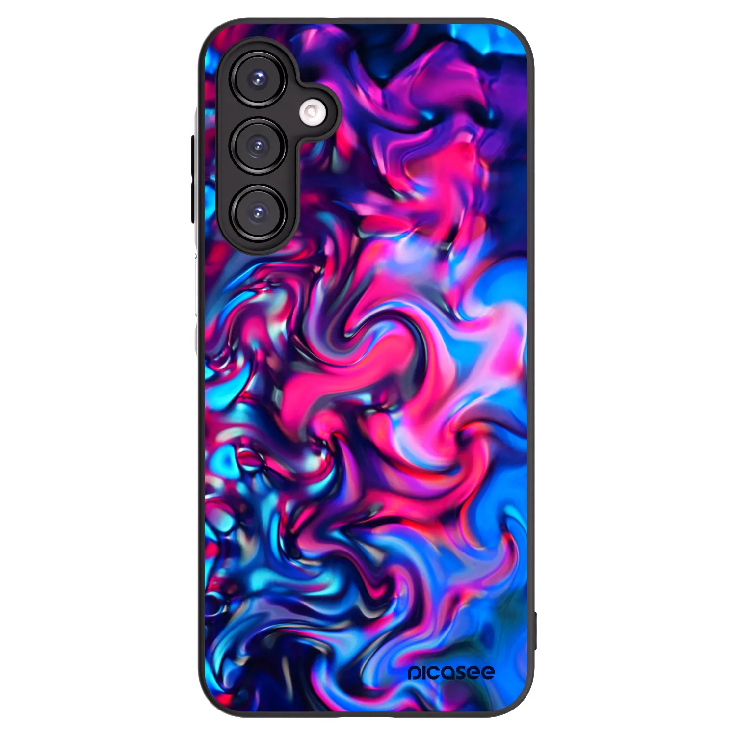 Picasee fekete szilikon tok az alábbi mobiltelefonokra Samsung Galaxy A16 4G - Redlight