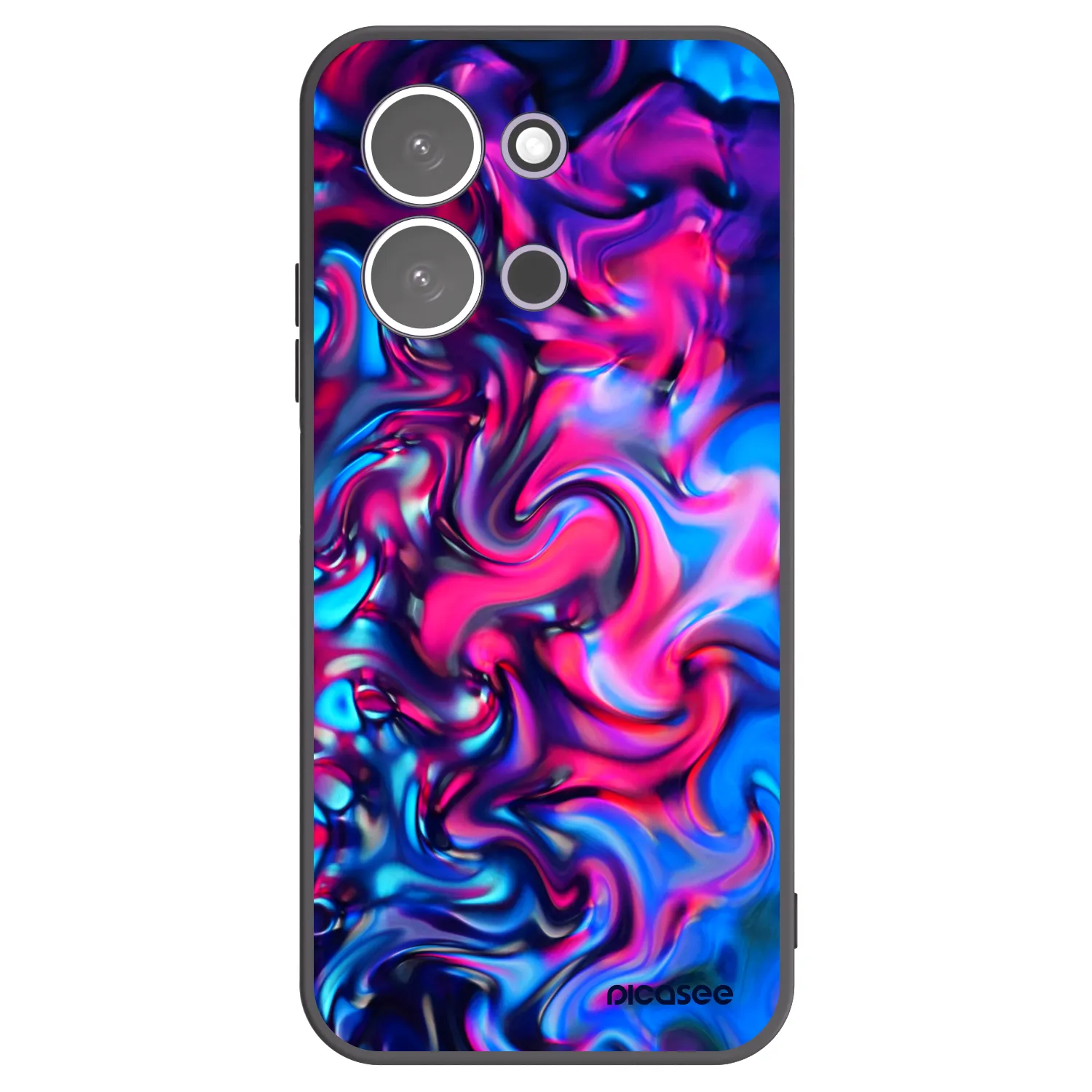 Picasee fekete szilikon tok az alábbi mobiltelefonokra Xiaomi Redmi 15C 5G - Redlight