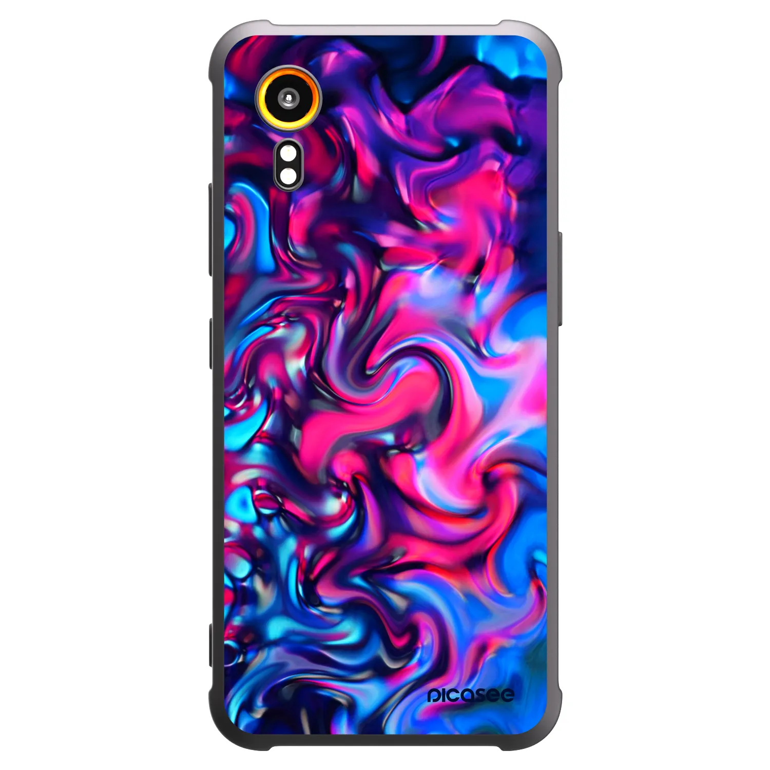 Picasee fekete szilikon tok az alábbi mobiltelefonokra Samsung Galaxy Xcover 7 - Redlight