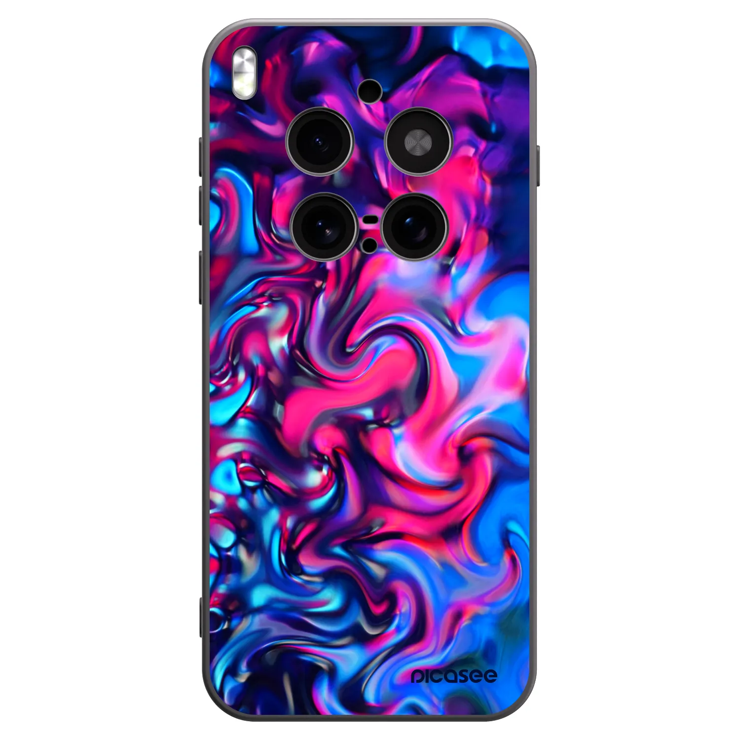 Picasee fekete szilikon tok az alábbi mobiltelefonokra Vivo X300 Pro - Redlight