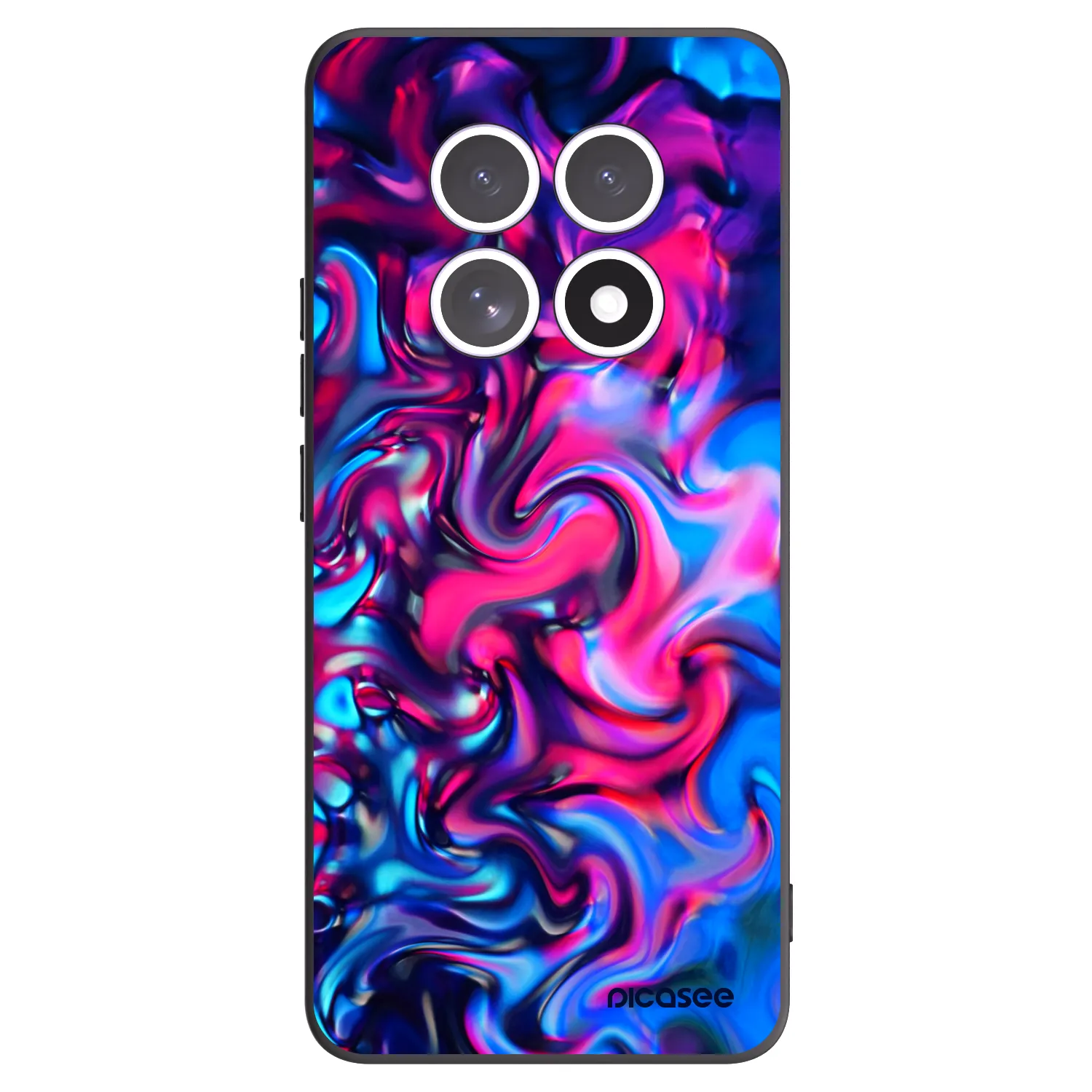 Picasee fekete szilikon tok az alábbi mobiltelefonokra Xiaomi Redmi Note 15 5G - Redlight