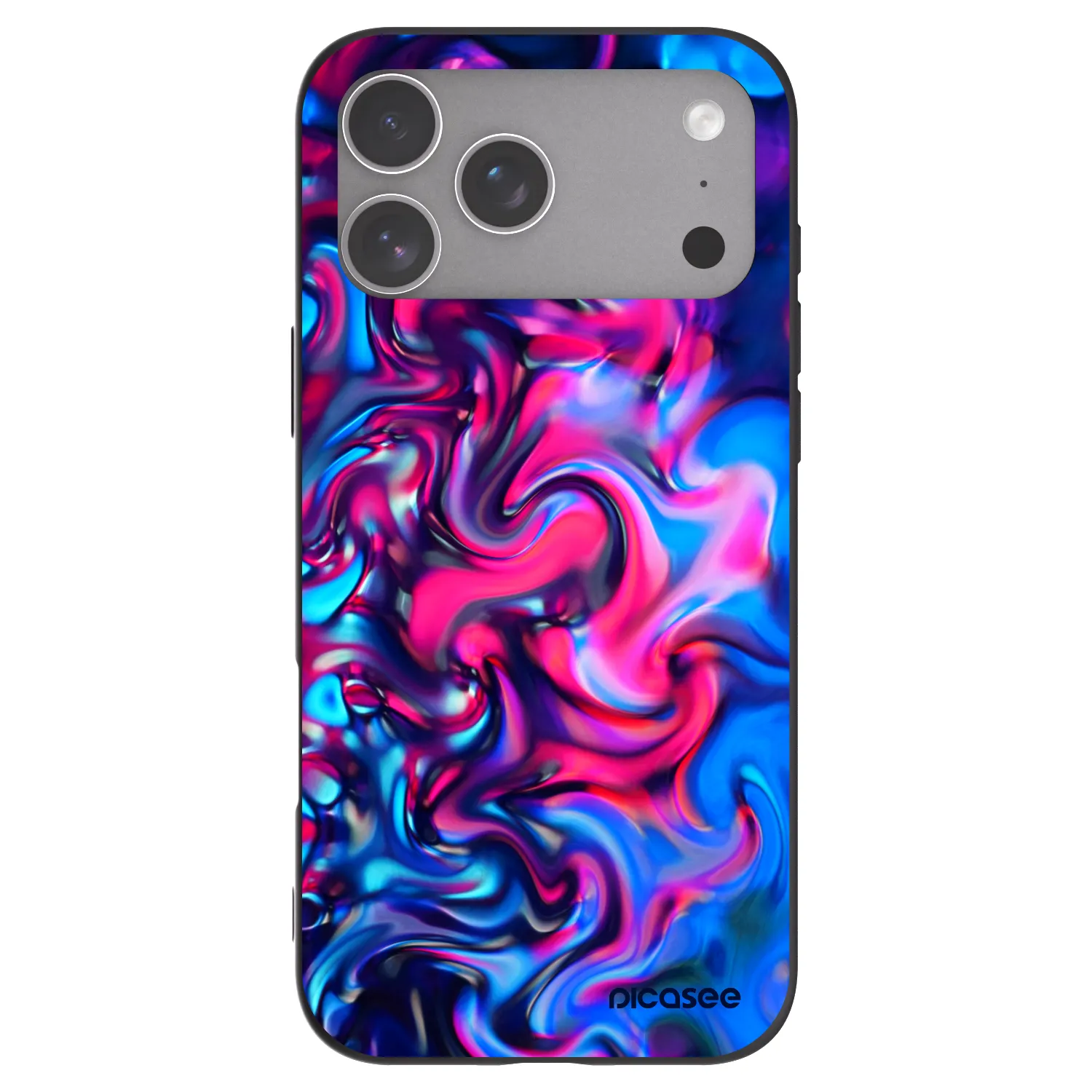 Picasee fekete szilikon tok az alábbi mobiltelefonokra Apple iPhone 18 Pro Max - Redlight