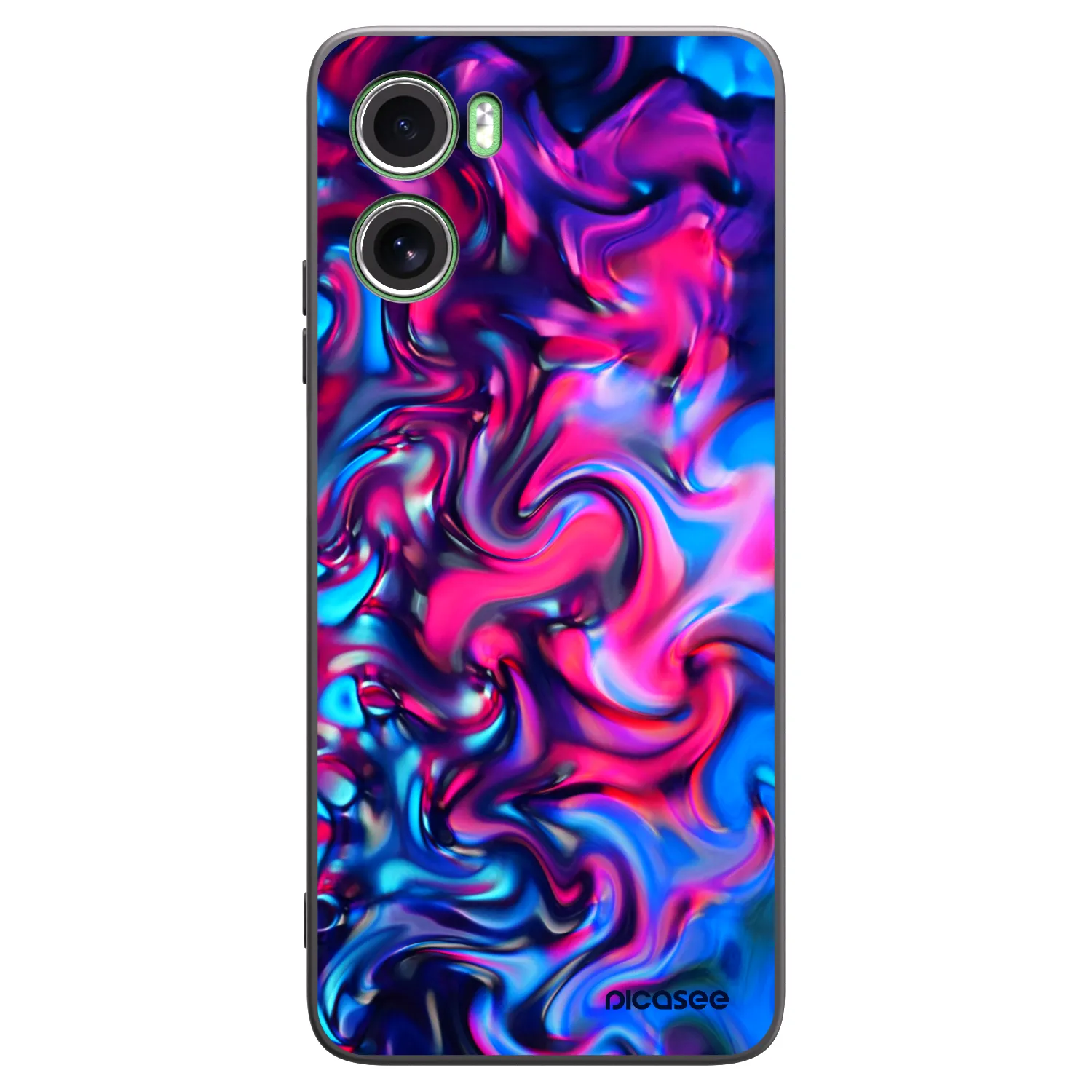 Picasee fekete szilikon tok az alábbi mobiltelefonokra Motorola Moto G06 - Redlight