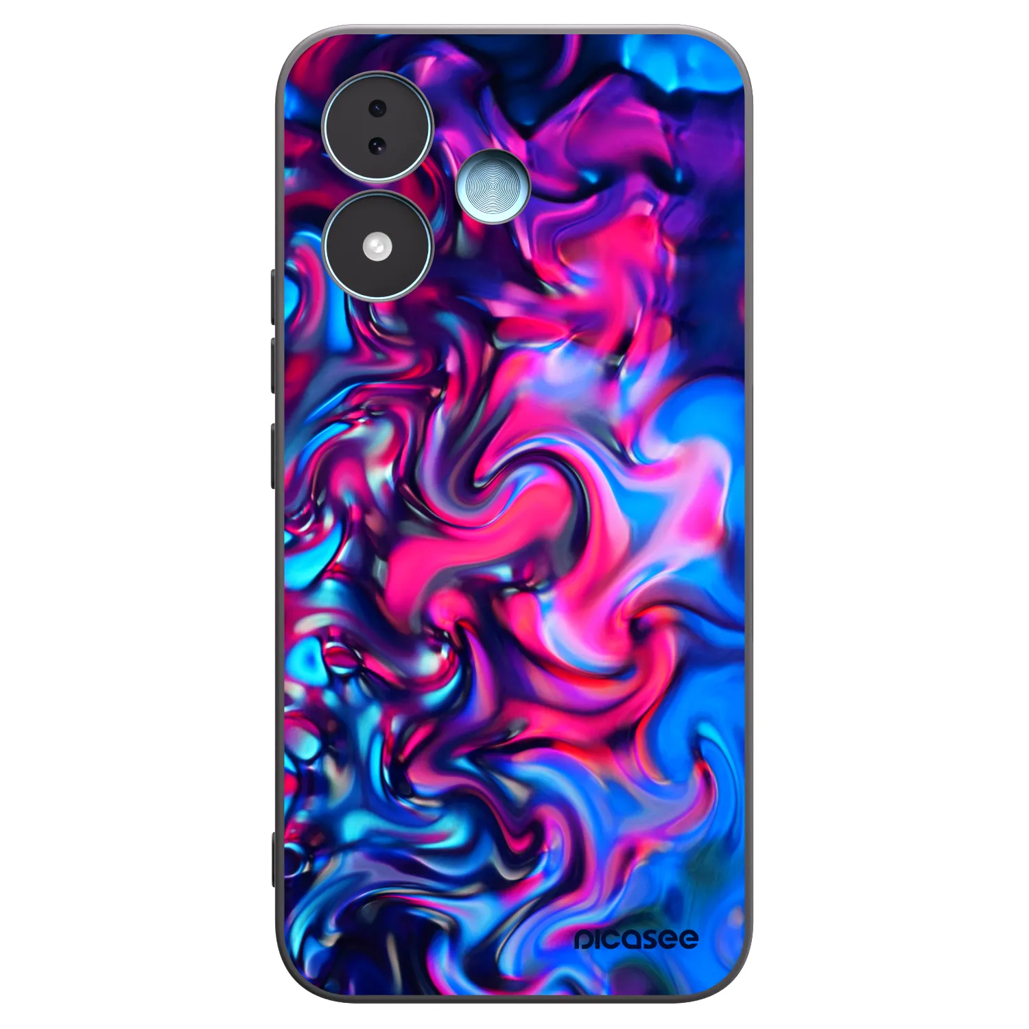 Picasee fekete szilikon tok az alábbi mobiltelefonokra Xiaomi Redmi Note 17 5G - Redlight