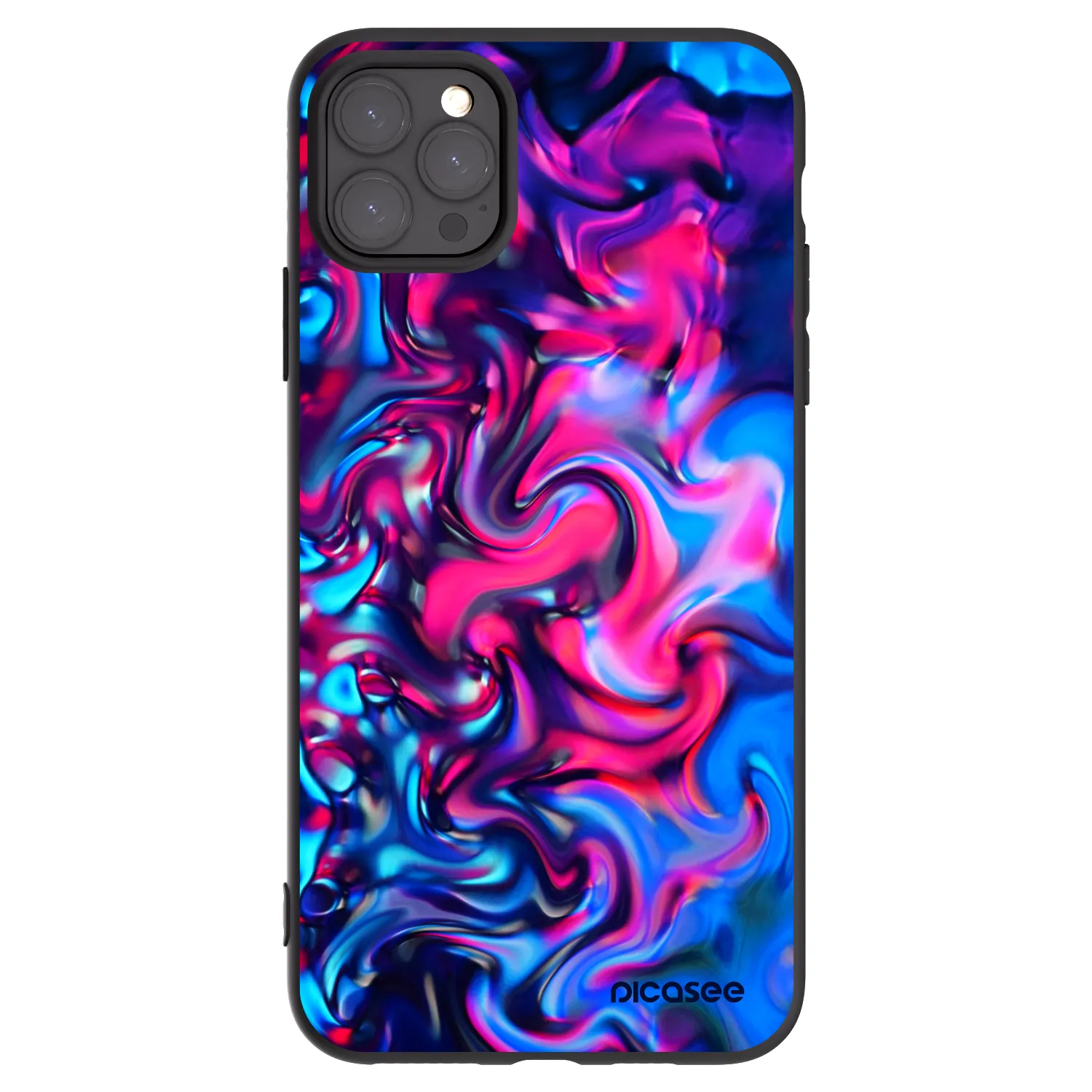 Picasee fekete szilikon tok az alábbi mobiltelefonokra Apple iPhone 11 Pro Max - Redlight