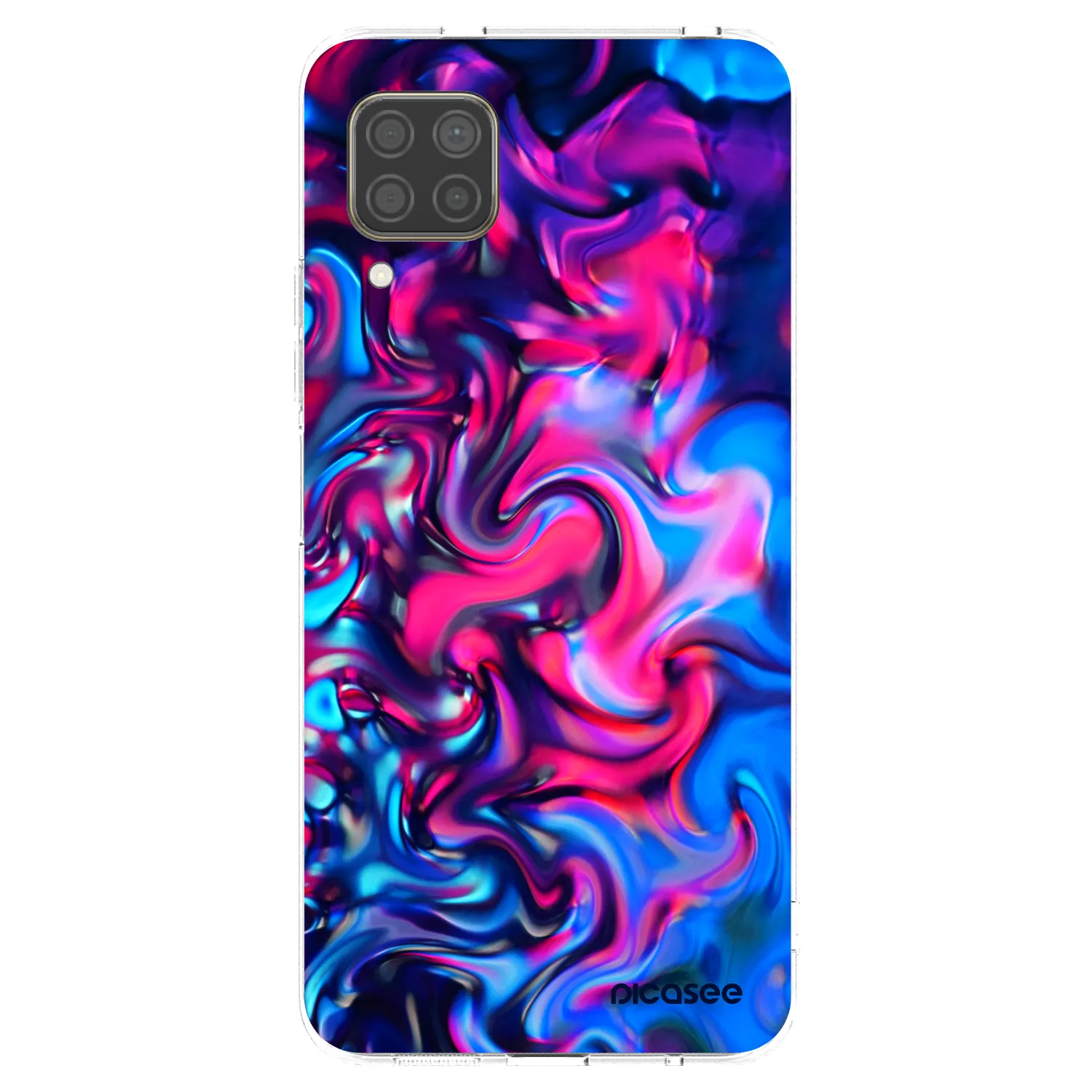 Picasee átlátszó szilikon tok az alábbi mobiltelefonokra Huawei P40 Lite - Redlight
