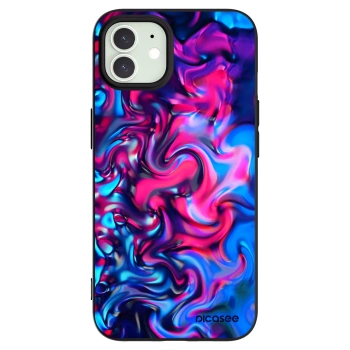 Picasee fekete szilikon tok az alábbi mobiltelefonokra Apple iPhone 12 Pro - Redlight