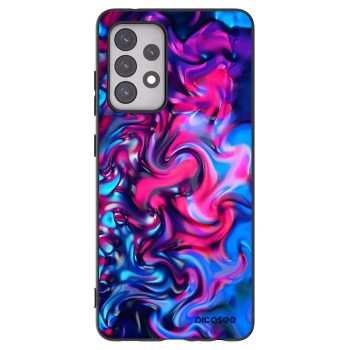 Picasee fekete szilikon tok az alábbi mobiltelefonokra Samsung Galaxy A52 5G A525F - Redlight