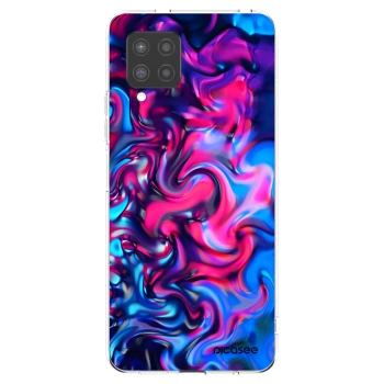 Picasee átlátszó szilikon tok az alábbi mobiltelefonokra Samsung Galaxy A42 A426B - Redlight