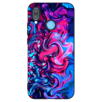 Picasee fekete szilikon tok az alábbi mobiltelefonokra Huawei P20 Lite - Redlight