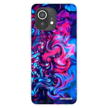 Picasee átlátszó szilikon tok az alábbi mobiltelefonokra Xiaomi Mi 11 - Redlight