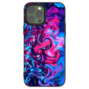 Picasee fekete szilikon tok az alábbi mobiltelefonokra Apple iPhone 13 Pro Max - Redlight