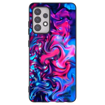 Picasee fekete szilikon tok az alábbi mobiltelefonokra Samsung Galaxy A52s 5G A528B - Redlight