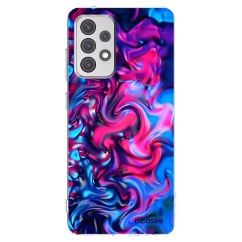 Picasee átlátszó szilikon tok az alábbi mobiltelefonokra Samsung Galaxy A52s 5G A528B - Redlight