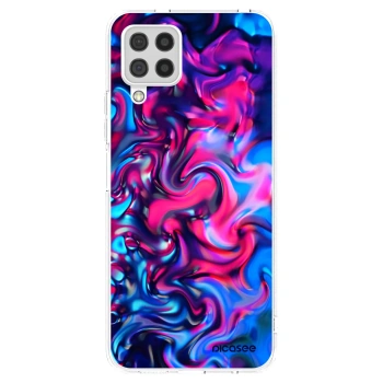 Picasee átlátszó szilikon tok az alábbi mobiltelefonokra Samsung Galaxy A22 A225F 4G - Redlight