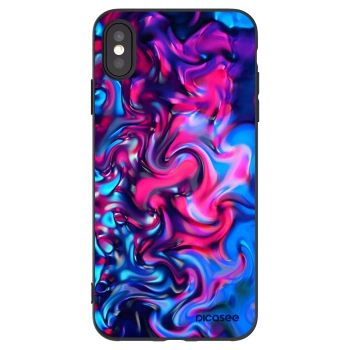 Picasee fekete szilikon tok az alábbi mobiltelefonokra Apple iPhone XS Max - Redlight