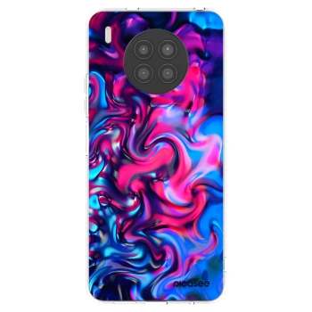 Picasee átlátszó szilikon tok az alábbi mobiltelefonokra Huawei Nova 8i - Redlight
